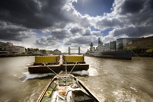 Inland freight on the Thames