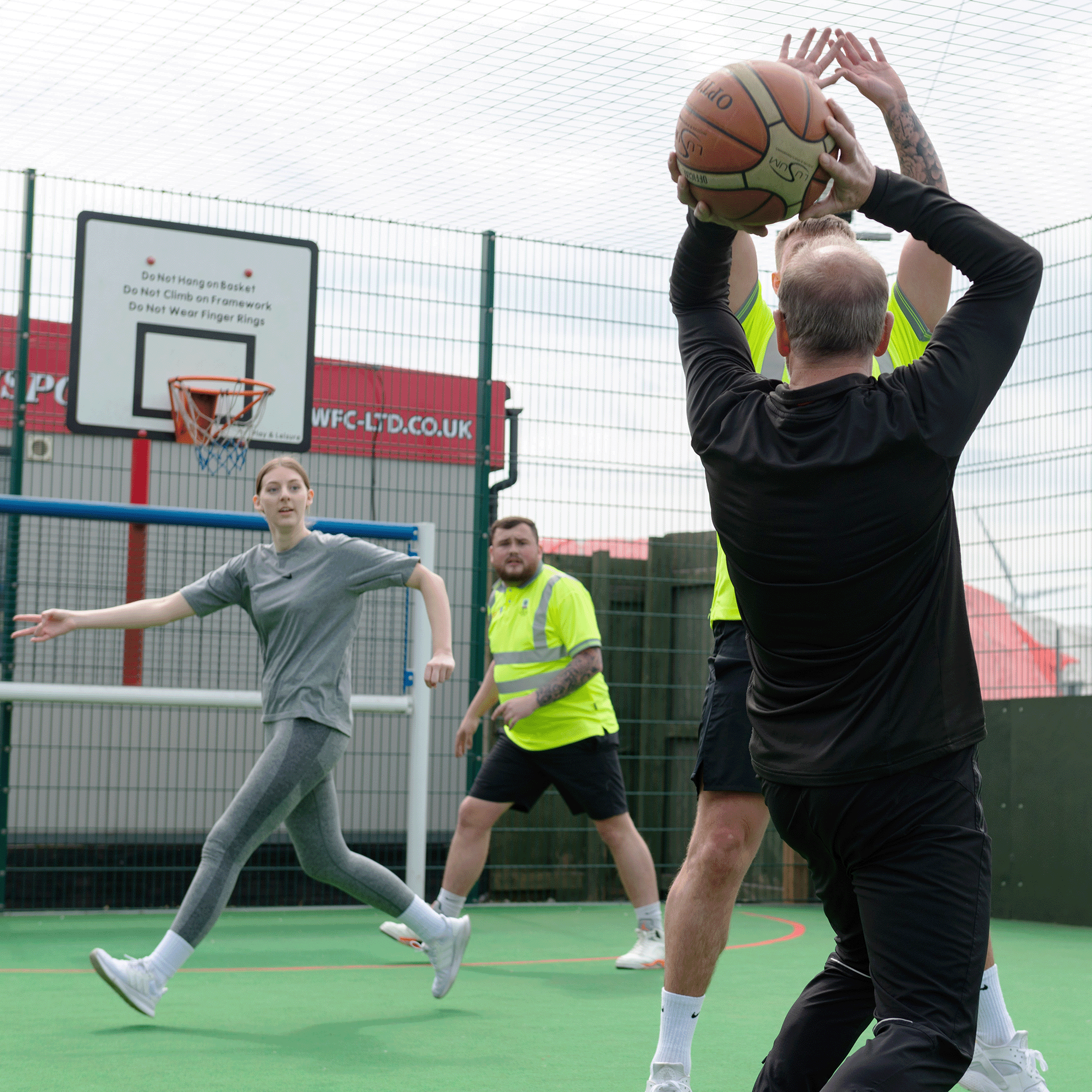 Tilbury Seafarers Centre basketball court back in action 