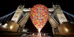 Giant Balloon seen at Tower Bridge