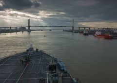 Visit of HMS Ocean
