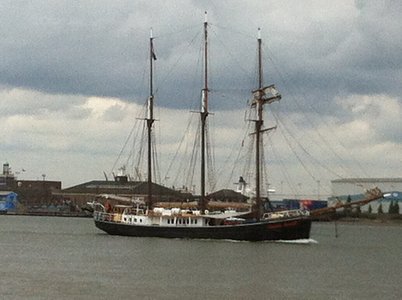 Sail Greenwich vessel Hendricka Bartels heading home on Monday