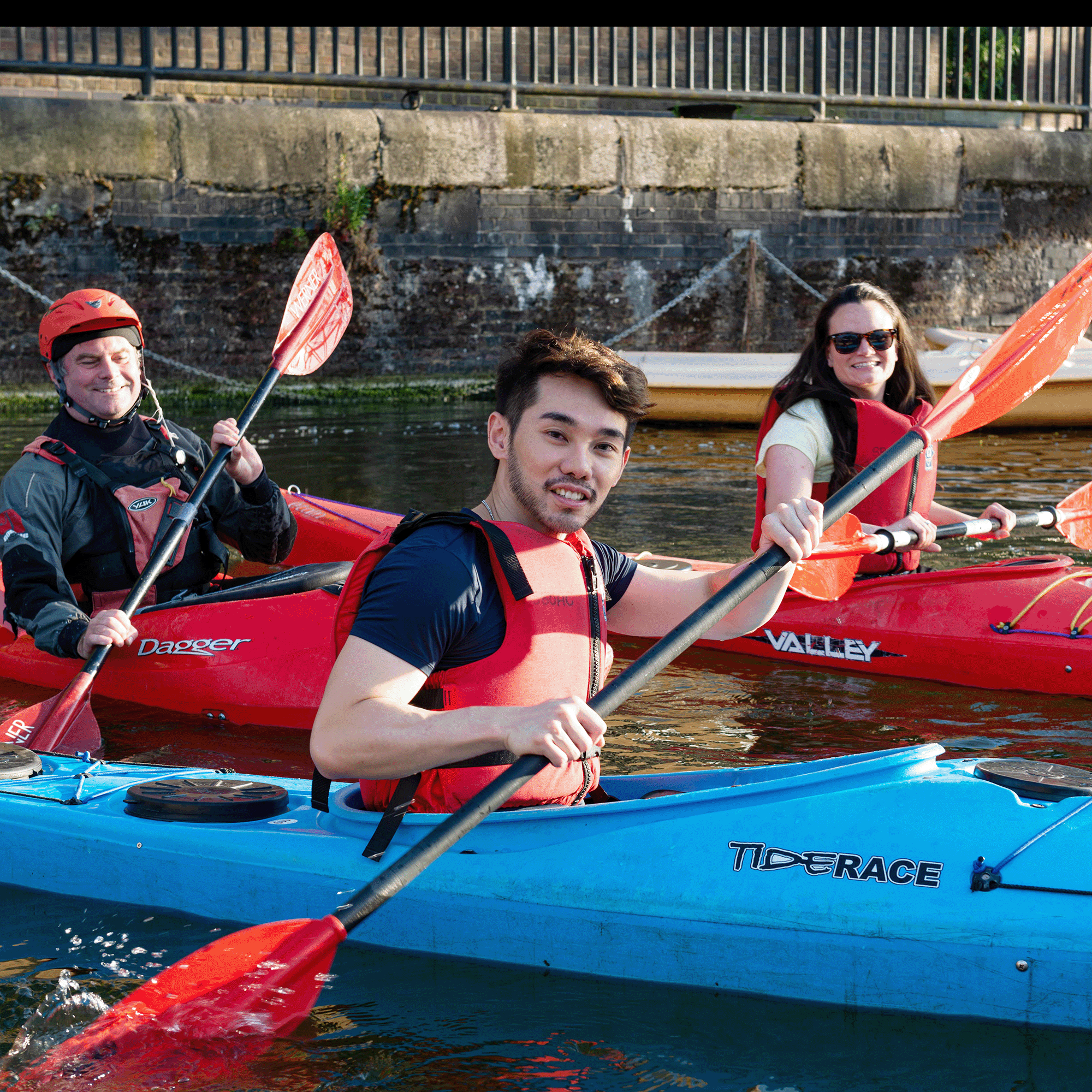 The Thames awaits new VIPs - visually impaired paddlers